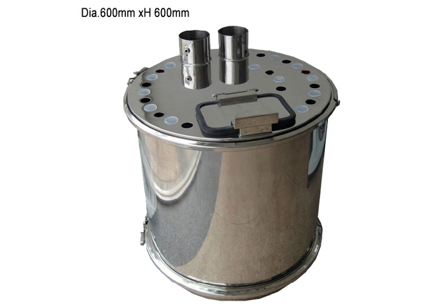 PH-250R Central powder container for automatic powder coating line
