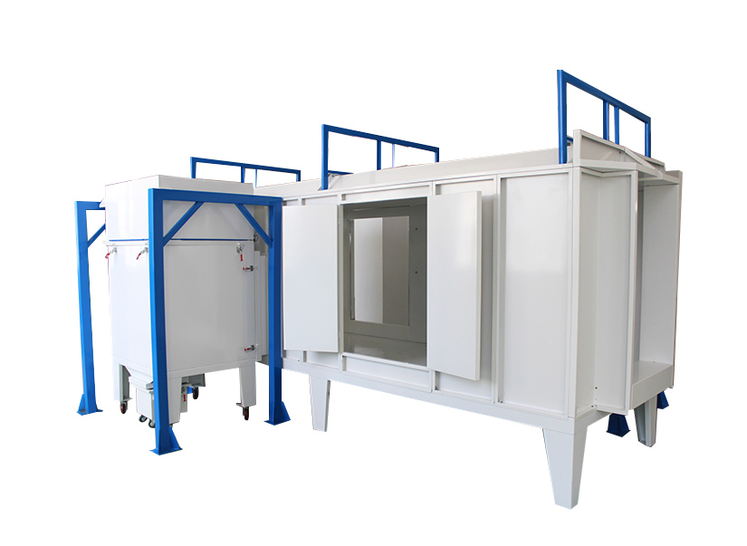 XT- B4500-M  Double-sided Manual Powder Coating Booth