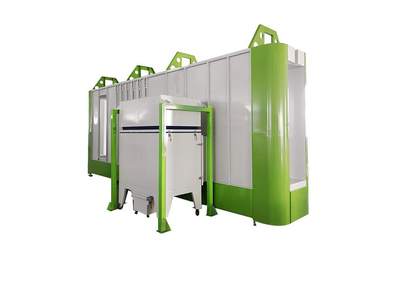 XT- B4500-A   Automatic Powder coating booth