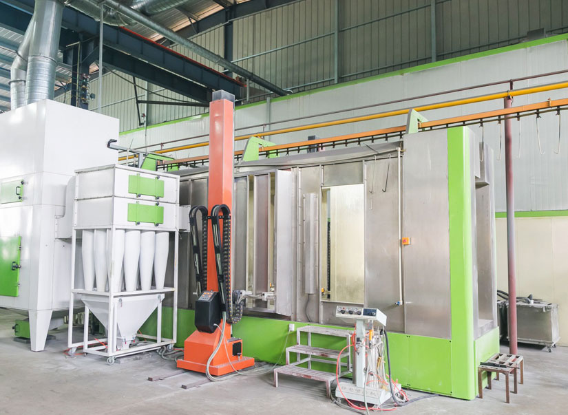 Xt-b5000-a  multi-cyclone powder coating booth