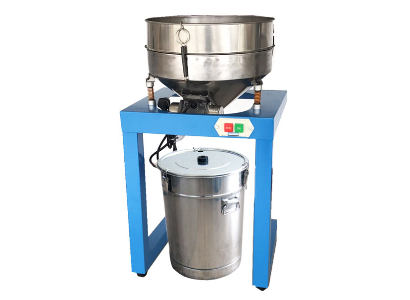 Semi-auto vibratory powder sieve machine for 45l hopper wx-sfj-45