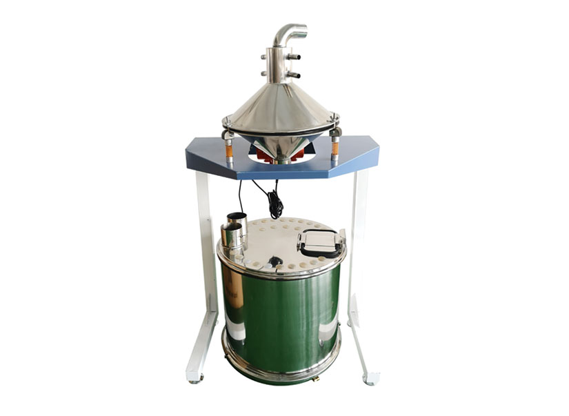 Automatic powder sieving system with round hopper wx-sfj-r250