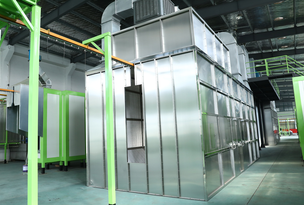 Liquid painting Booth/ liquid spraying room for automatic painting line